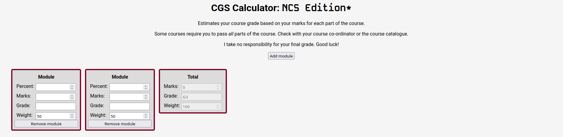 A screenshot of Greg